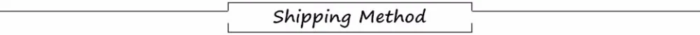 Shipping Method