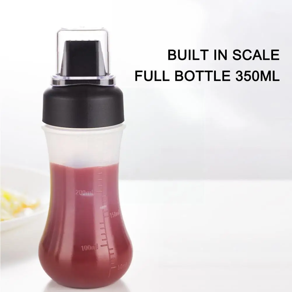 350ml Salad Ketchup Bottle Condiment Squeeze Scale Cap Dispenser Lid Sauces Kitchen Gagdets With Y1C1 | Дом и сад