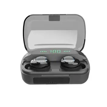 

F9-9 TWS Bluetooth headset Wireless Mini Headset Bluetooth 5.0 Sport Headphone Portable Charging Box Earphones