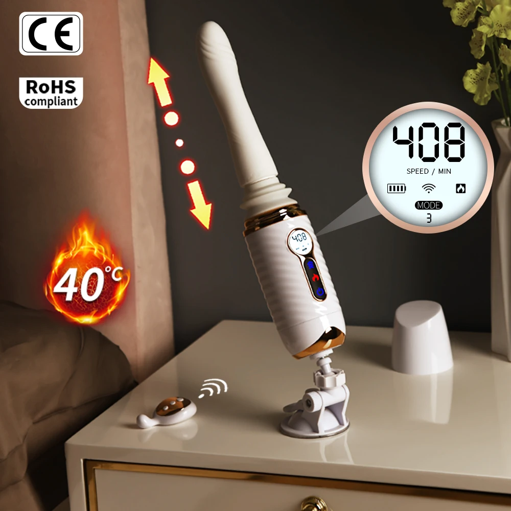 Sex Machines For Women Adults Toy Female Hands-Free Masturbator Wireless Control Quick Dildo Vibrator Gun Automatic Thrusting AA 2