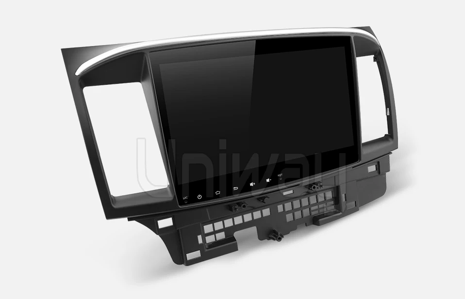 Uniway PX30 DSP Android 9,0 автомобильный dvd для Защитные чехлы для сидений, сшитые специально для Mitsubishi Lancer 10,1 дюймов 2008 2009 2010 2011 2012 2013 автомобильный стерео GPS навигатор