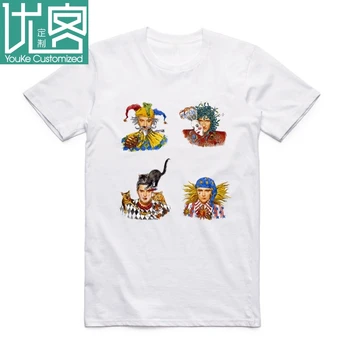 

Asian Size Men Print Freddie Mercury Rock Music Band The Queen T-shirt Summer Casual O-neck Short Sleeve Tshirt Men and Women