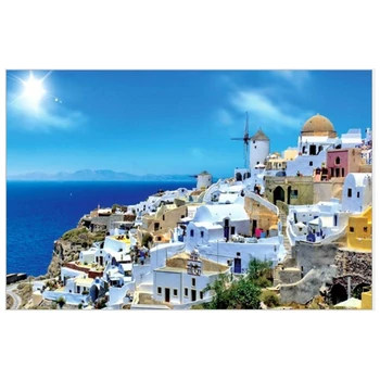 

1000 Piece Puzzle Adult Kids Jigsaw Landscape Decoration Decompression Game Toys