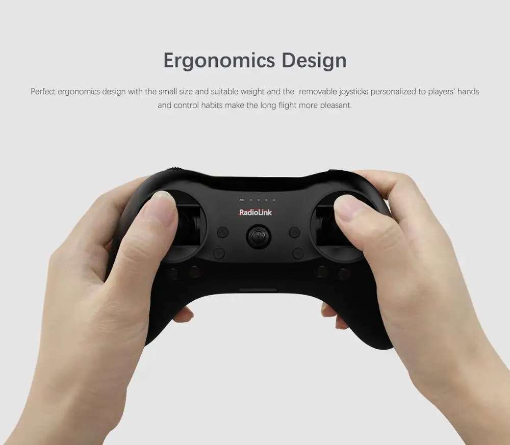 

Hot Radiolink T8S 8CH Mini RC Transmitter and R8FM R8EF Receiver 2.4G Radio Remote Handle Gamepad Controller
