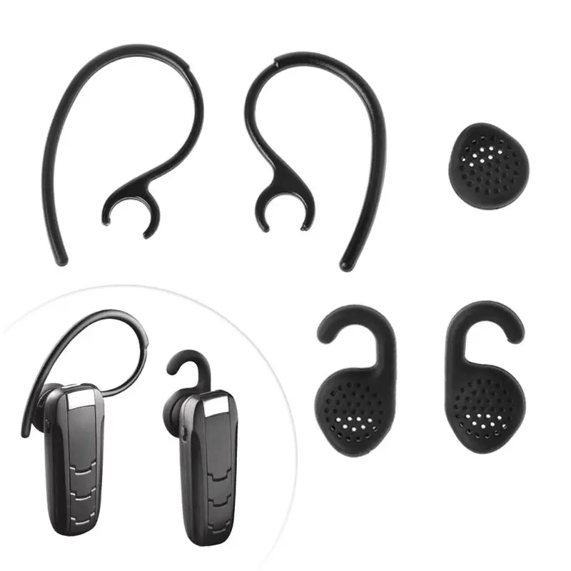 

3Pcs Ear Bud Gel Earbud Tip And 2Pcs Ear Hook Loop For Jabra EXTREME 2 /EXTREME