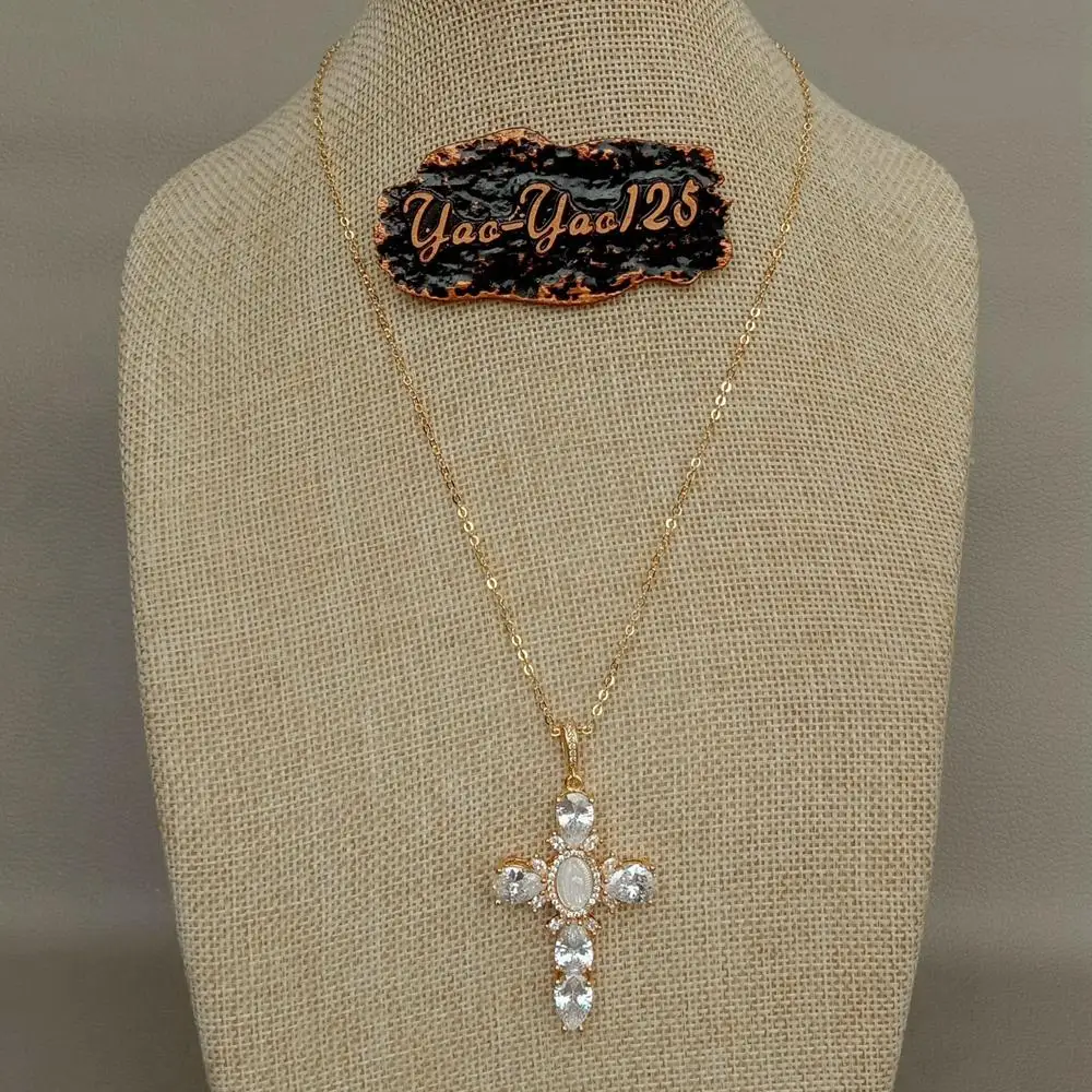 colar pingente cruz virgem maria necklacerreligious estilo para as mulheres menina