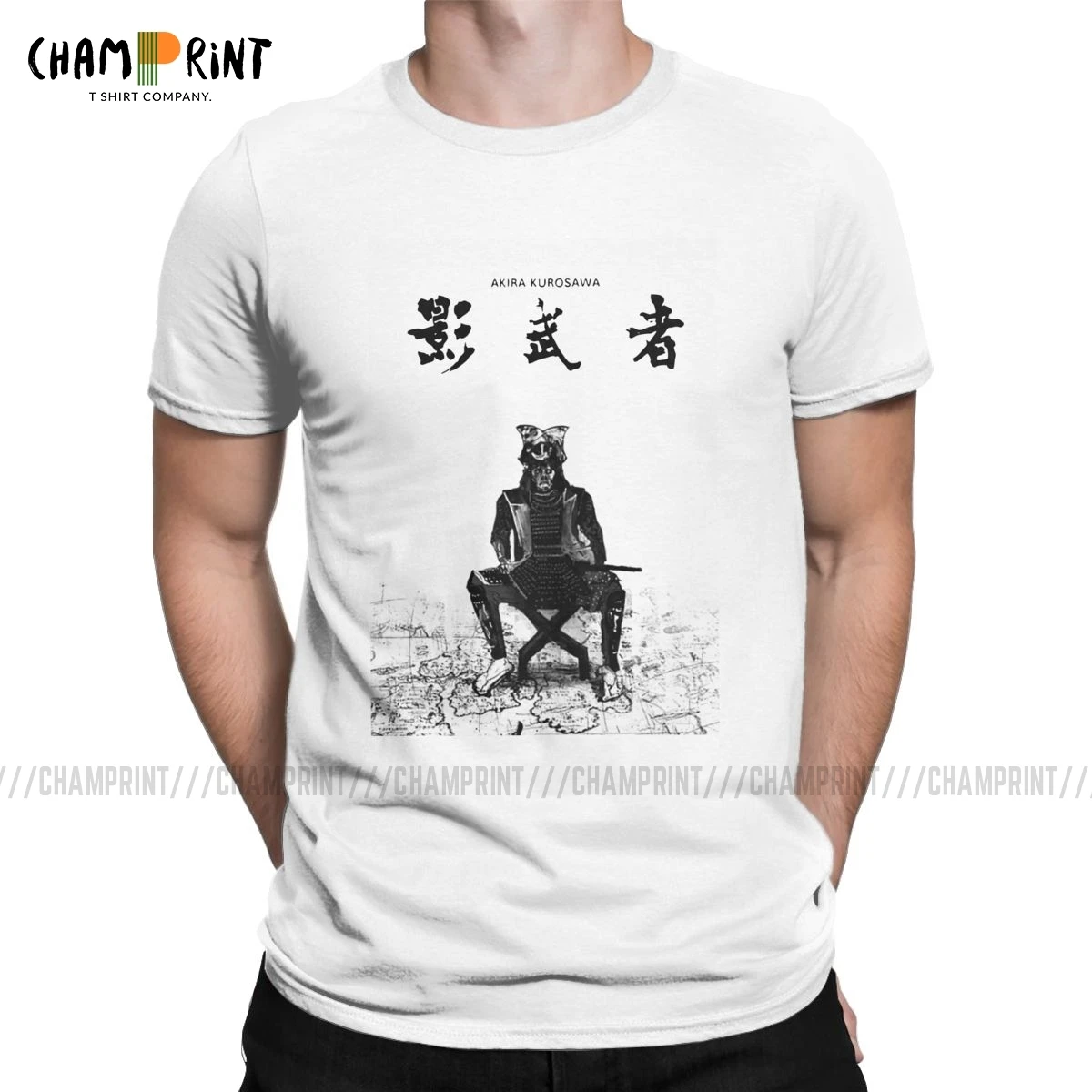 Kagemusha футболка для мужчин Akira Kurosawa классические японские Самурайские фильмы