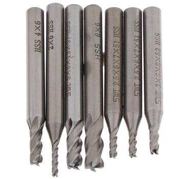 

Hot New Solid Carbide Straight Shank 4 Flutes Milling Cutter Drill Bit Kit Power Tool 1PCS