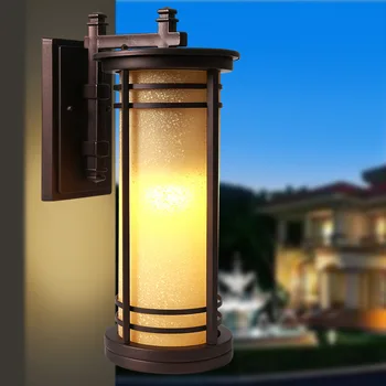 

garden villa outdoor light europeanism courtyard light balcony wall lamp pastoral waterproof outdoor corridor wall lamp