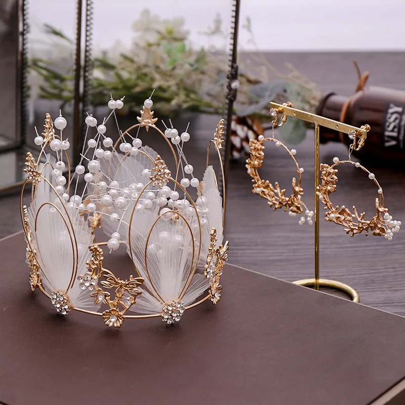New-Gothic Crown For Bride Wedding Tiara Wedding Accessories Bridal Tiara Bridal Crown Diadem Accessories For Woman For Women New-Gothic Crown For Bride Wedding Tiara Wedding Accessories Bridal Tiara Bridal Crown Diadem Accessories For Woman For Women