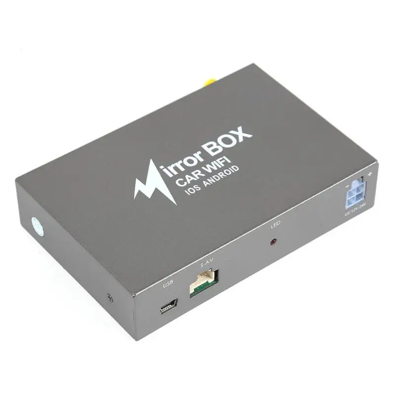 Автомобильный WiFi Mirror Link Box аудио видео экран Mirroring Dongle для iOS Android серфинга