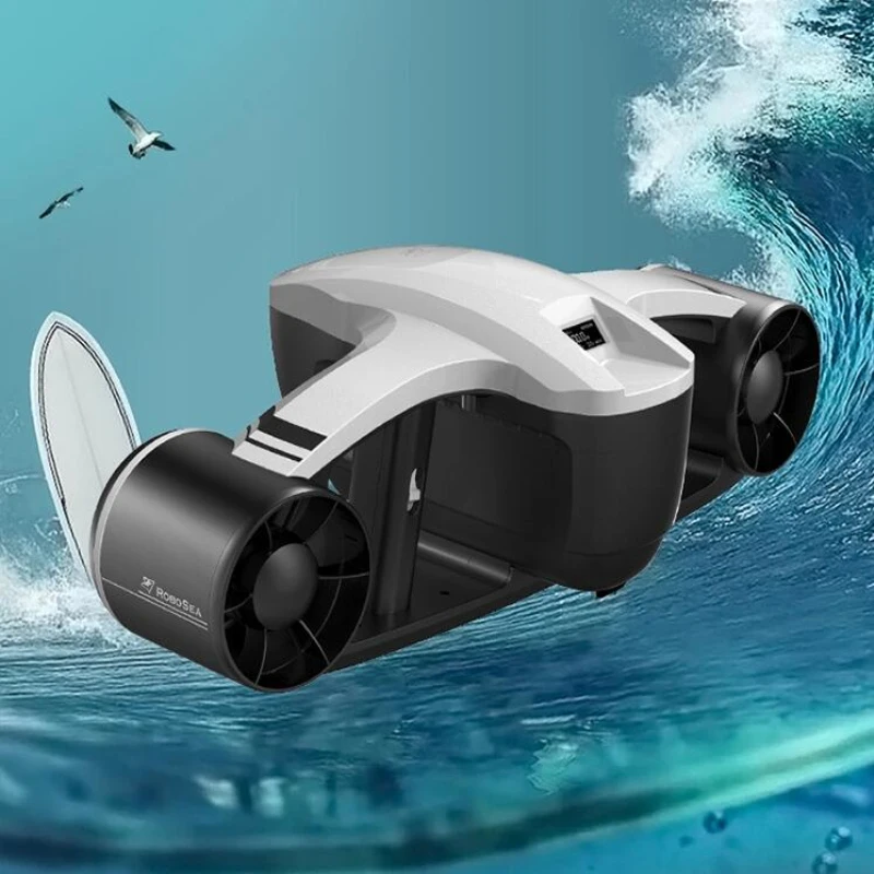 Профессиональные средства для дайвинга Подводное плавание дайвинг Электрический морской скутер 30 минут 30 м 12kgf сильная тяга ручной Усилитель