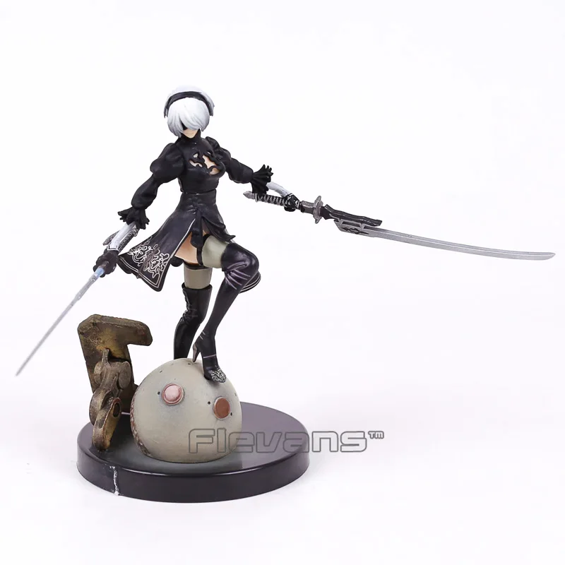 NieR Automata 2B YoRHa № 2 Тип B 9S No.9 S ПВХ фигурка Коллекционная модель игрушки|model toy|figures