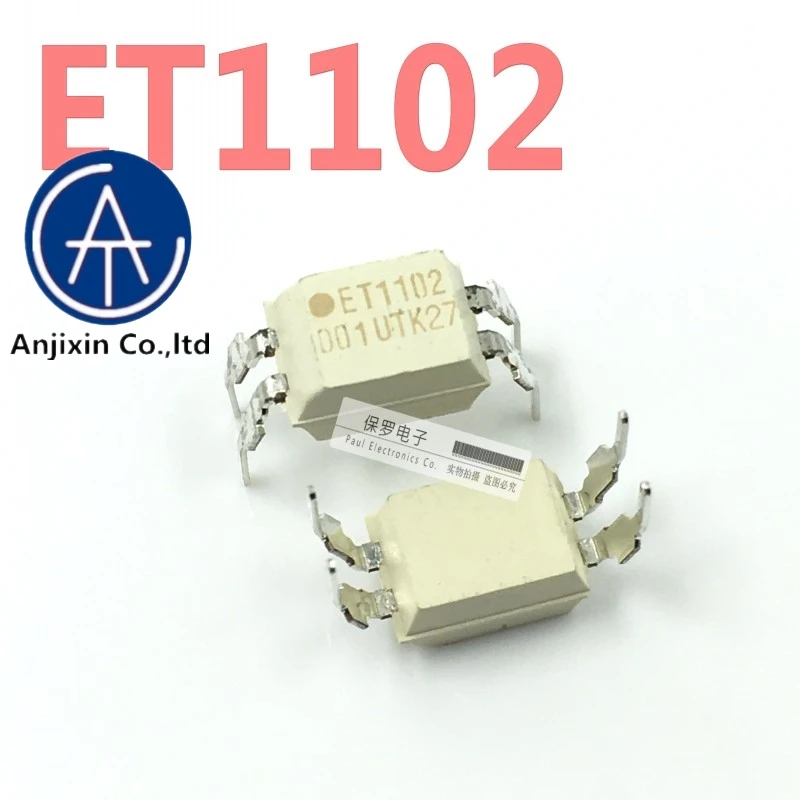 10pcs 100% orginal and new photocoupler TCET1102 ET1102 DIP-4 real stock