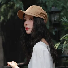 Женская кепка для спорта на открытом воздухе, для путешествий, мягкий верх, бейсбольная кепка, защита от солнца, на лето, весну и лето, на шнурке, Рабочая кепка