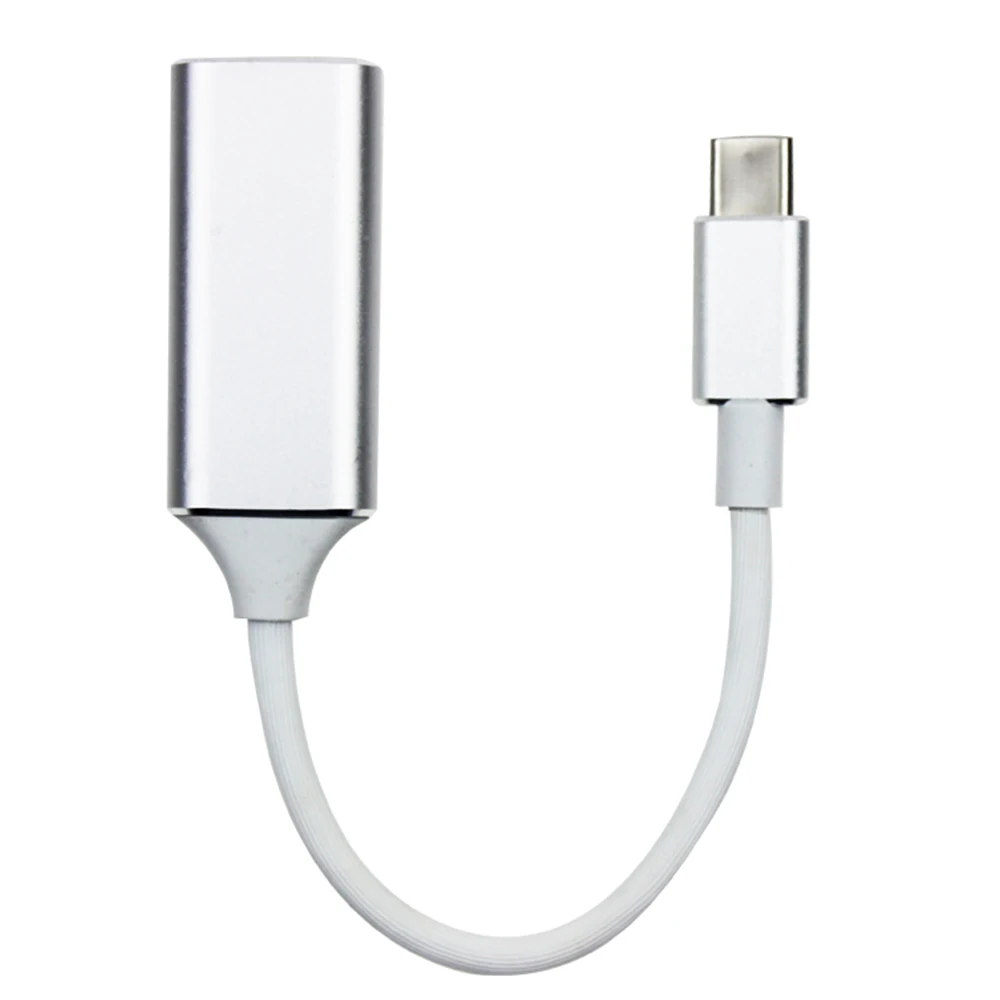 HD 4K type C в HDMI кабель USB 3,1 в преобразование HDMI адаптер конвертер «Папа-мама» для ПК компьютер ТВ дисплей телефон
