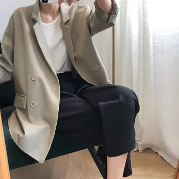 

Casual Loose Casual Blazer Suit JacketSpring And Autumn New Korean Women's Suit Jacket 2020