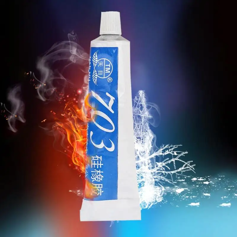 High Temperature Resistant Silicone Rubber Sealing Glue Adhesive Sealant afbeelding