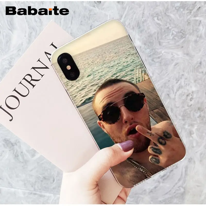 A8 Babaite Macs Miller, прозрачный мягкий чехол для телефона Apple iPhone 11 8 7 6 6S Plus X XS MAX 5 5S SE XR, чехол для мобильного телефона - Цвет: A8