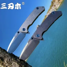 SANRENMU SRM 9008 Tasche складной Messer 12C27 Stahl Klinge Флиппер Kugellager Открытый Кемпинг Überleben для повседневного использования