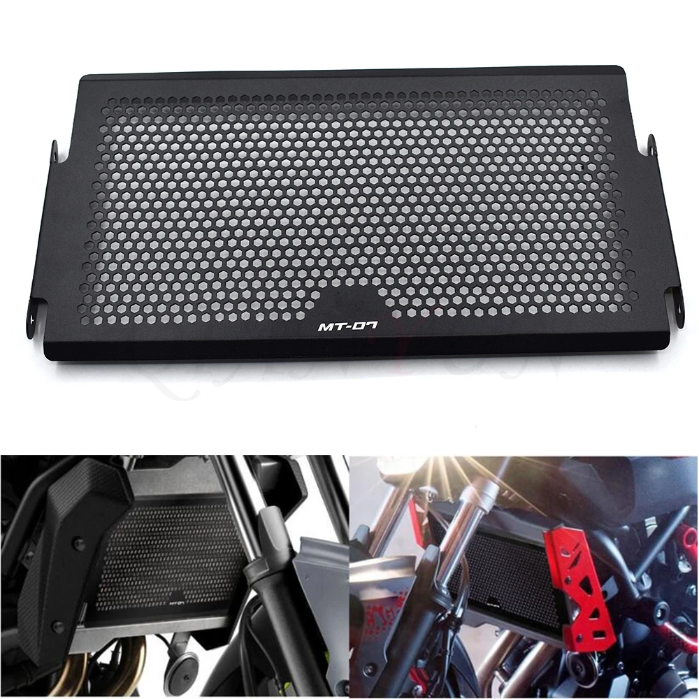

For Yamaha MT07 MT-07 FZ-07 2014 2015 2016 2017 2018 2019 Motorcycle Radiator Protective Cover Grill Guard Grille Protector