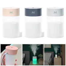 220ML Mini Air Humidifier Ultrasonic Aromatherapy Diffuser Portable USB Humidifier Home Office And Car Table Air Humidifier