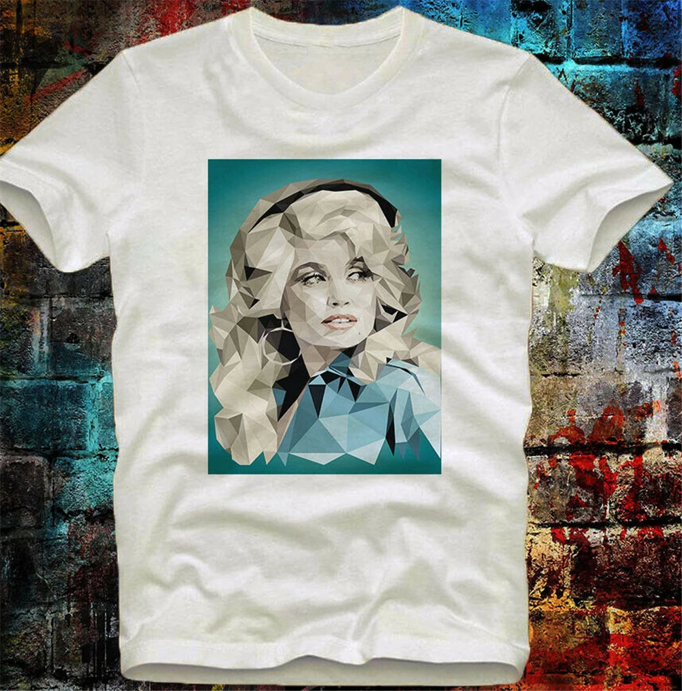 Dolly Parton американская портретная художественная крутая Винтажная футболка