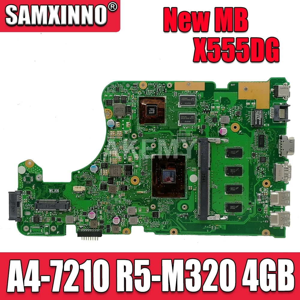 Материнская плата X555DG подходит для ноутбуков ASUS A555DG X555QG X555YI системная с
