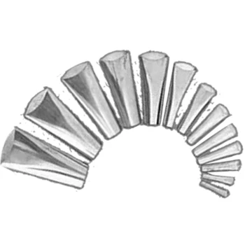 

Caulking Finisher, 14Pcs Caulk Nozzle Applicator, Stainless Steel Sealant Finishing Tool Kit for Kitchen Bathroom Window