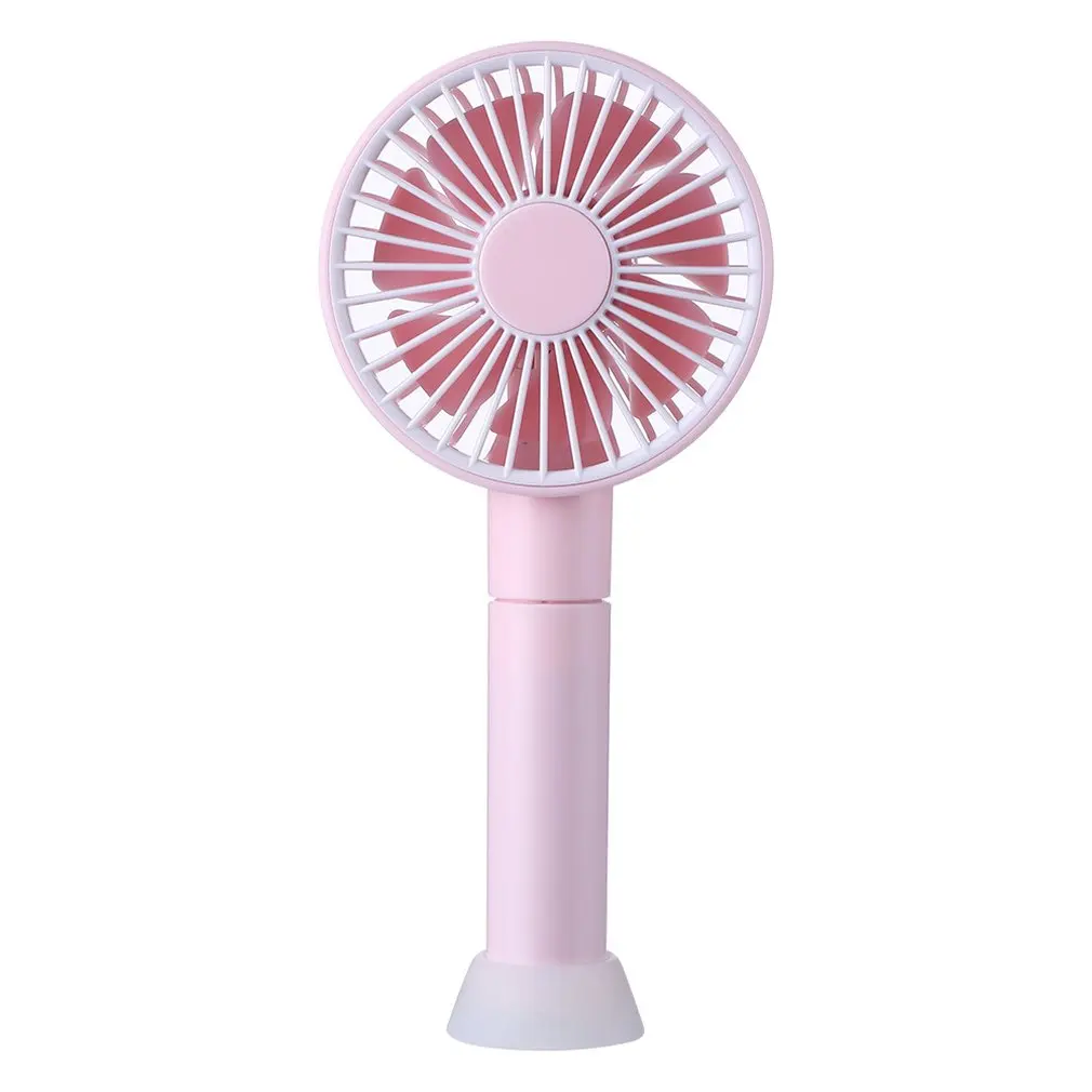 Low Noise Desktop Summer Cooling Fan Electric USB Power Handheld Mini Fan Cooler for Home Office Gift