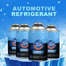 Substituição automotivo do filtro de água da proteção ambiental do refrigerador do agente r134a do líquido refrigerante do condicionamento de ar 300ml