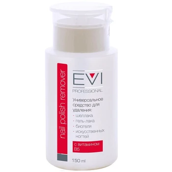 

Universal tool for removing all types of varnish EVI professional, 005-034, varnish, gel Polish, shellac