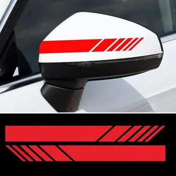 

Auto Accessories Car Rear View Mirror Sticker Decals for Jeep Cherokee Comanche Commander Commando Compass Dispatcher Grand