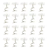 20er-Set Car Roof Repair Fabric Upholstery Screw Twist Pin For Headliner Soft Ceiling Clear Heads Twist Pins Fixed Fastener ► Photo 3/4