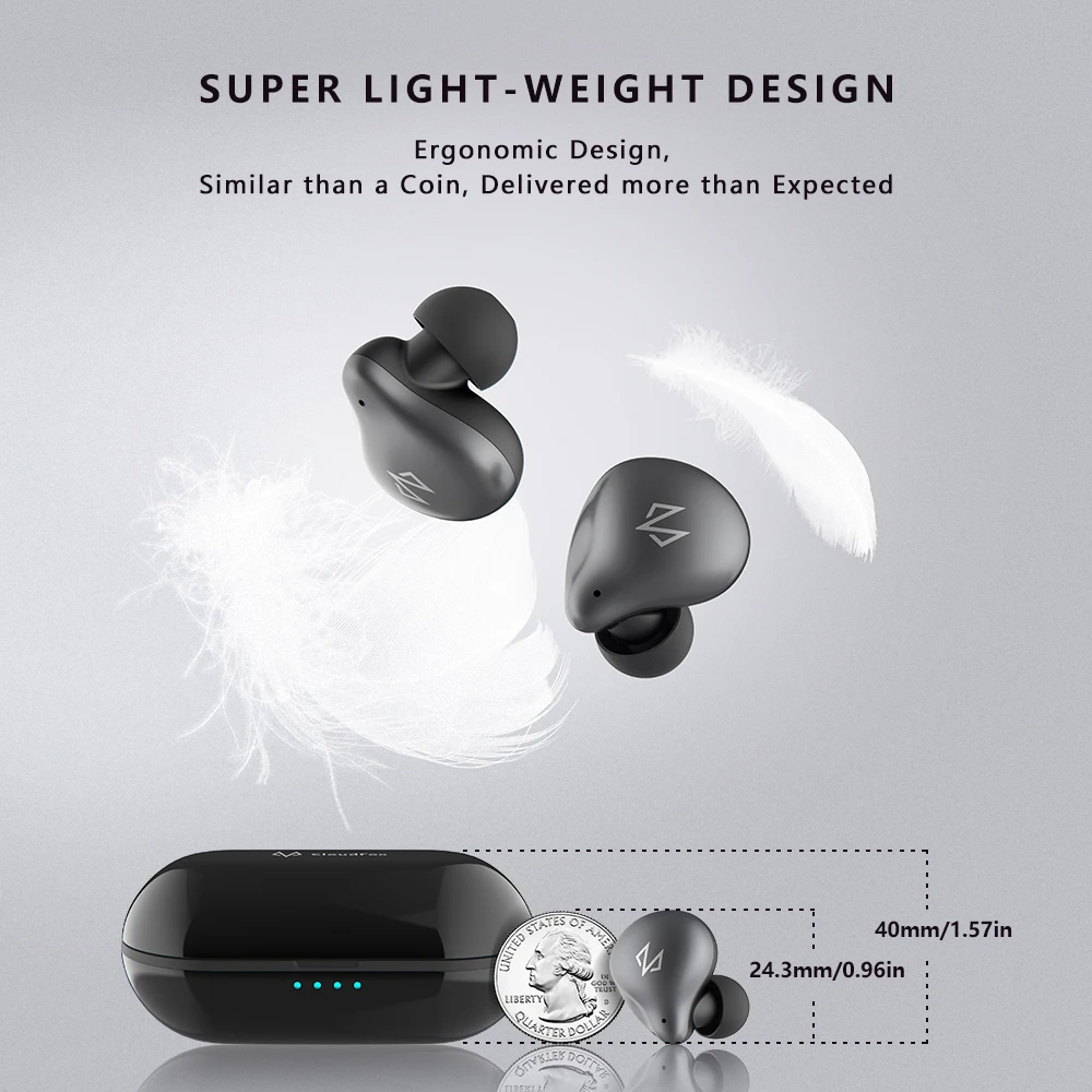 Беспроводные наушники DOSS Cloud Fox Freepods TWS Bluetooth 5 0 одношаговые сопряжения