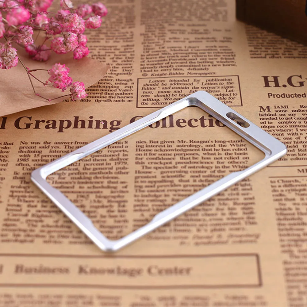 1Pcs Work Card Holders With Rope Aluminium Alloy Card Holder Employee Name ID Card Cover Metal Work Certificate Identity Badge