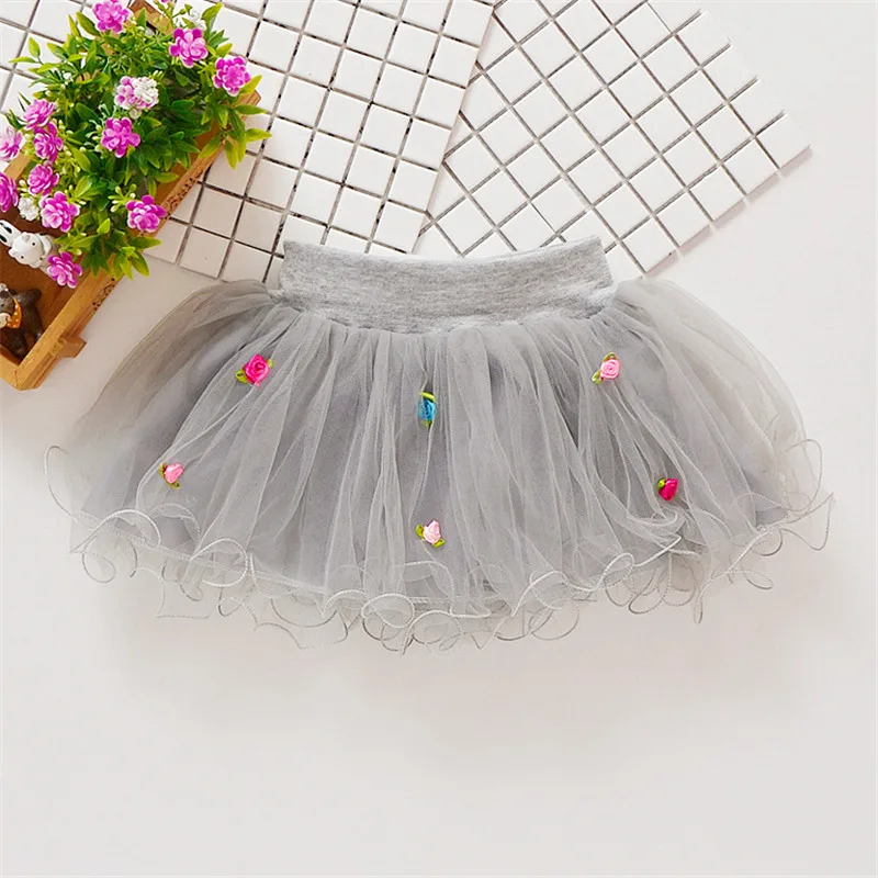 Осенне-весенне-летняя юбка для маленьких девочек детское бальное платье принцессы Kawaii, симпатичное милое мини-пачка, детские юбки для маленьких девочек