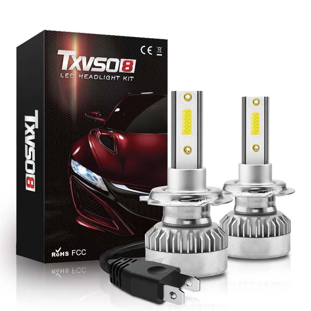 `Car Led Light H7 110W 20000LM COB LED Car Headlights Full Aluminum x2 | Автомобили и мотоциклы