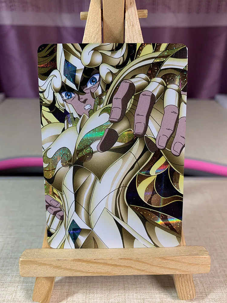 12 pcs/set Saint Seiya Animação Personagens Aiolia Aiolos Milo Aldebaran  Flash Card Clássicos Anime Coleção Cartões Toy Presente - AliExpress