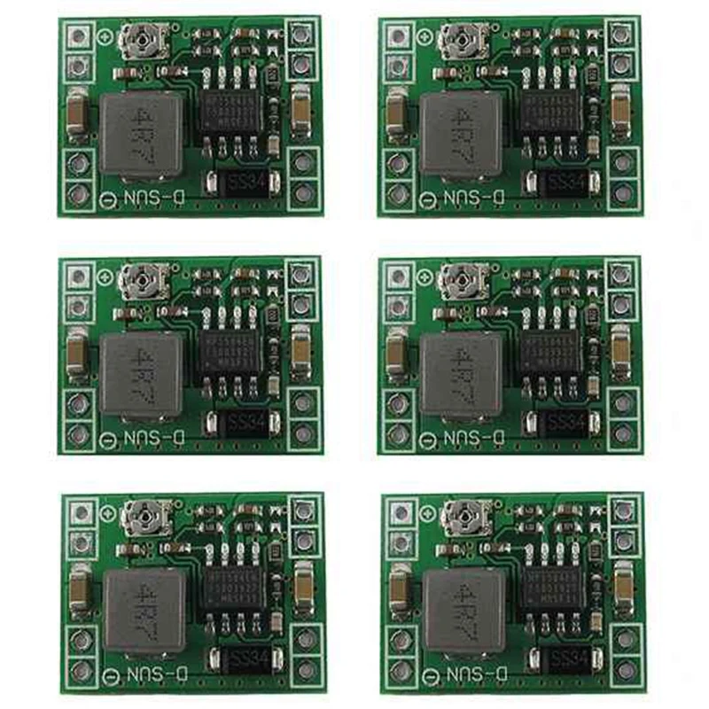 

MP1584EN Ultra-Small Size DC-DC Step-Down Power Supply Module 3A Adjustable Step-Down Module Super LM2596(50Pcs)