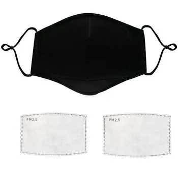 

1PC Washable Reusable maschere + 2pc Filter Gasket Anti-dust Reusable Cloth Pocket Mouth Cover Gasket Set mascaras Toiletry Kits