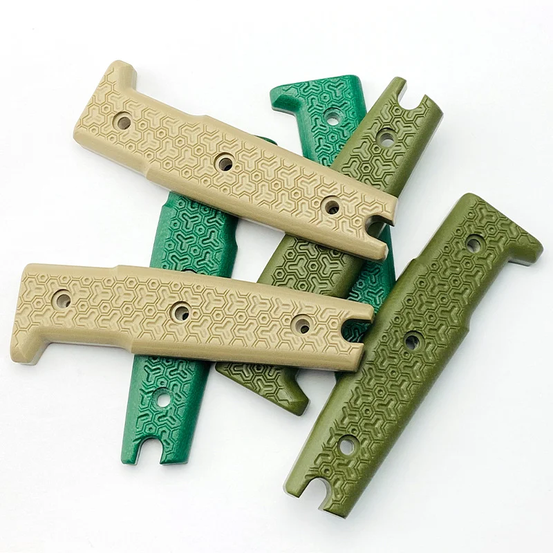 

3 Patterns 1 Pair G10 Composite Material DIY Making Accessories Knife Grip Handles Finished Tool Handle Scales Replacement Screw