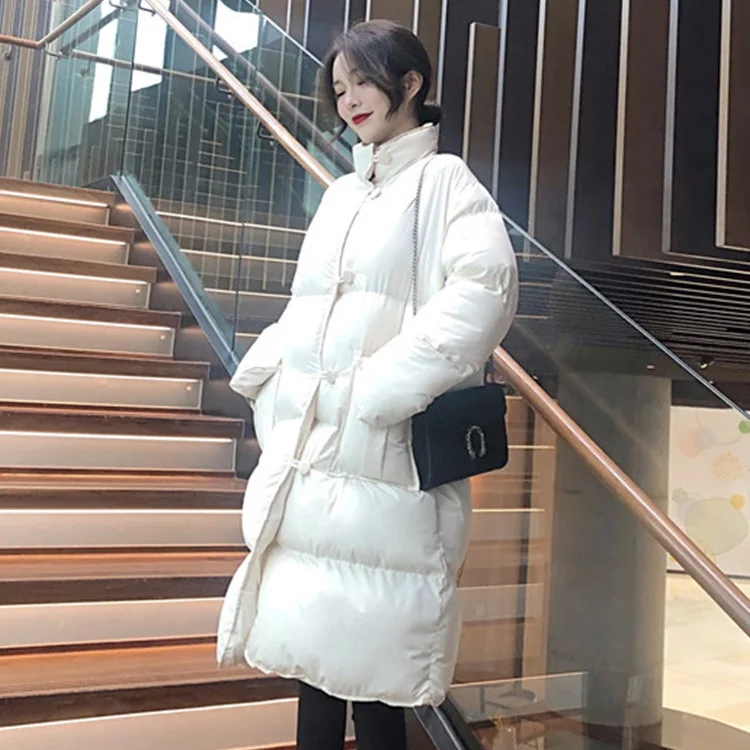 

Cotton-padded Clothes Women's 2018 New Style Winter WOMEN'S Dress down Coat Mid-length Cotton-padded Jacket Cotton Coat Women's