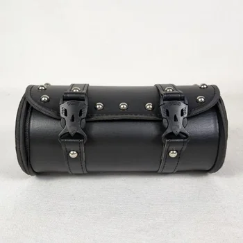

Universal Motorcycle SaddleBags Leather Side Tool Luggage Tail Bag For Harley