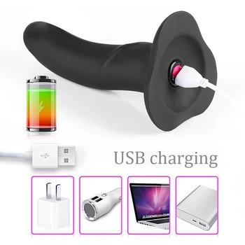 10 Speed G-spot Dildo Vibrator Panties for Woman Lesbian Sex Strapon Harness Bondage Big Dildo Anal Vibrator Belt Adult Sex Toys 5