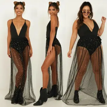 

Women Swimwear Bikini Beach Sarong Wear Cover Up Swimsuit Wrap Chiffon Skirt