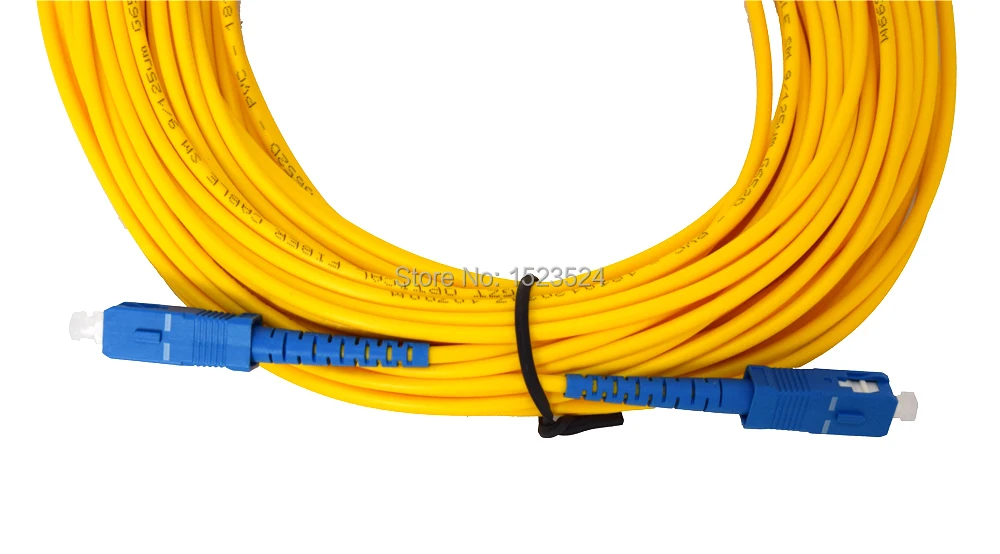 Бесплатная доставка sm sx 3 мм 30 м 9/125um 30 м Волокно-оптический соединительный кабель sc/pc -sc/pc Волокно оптический патч-корд