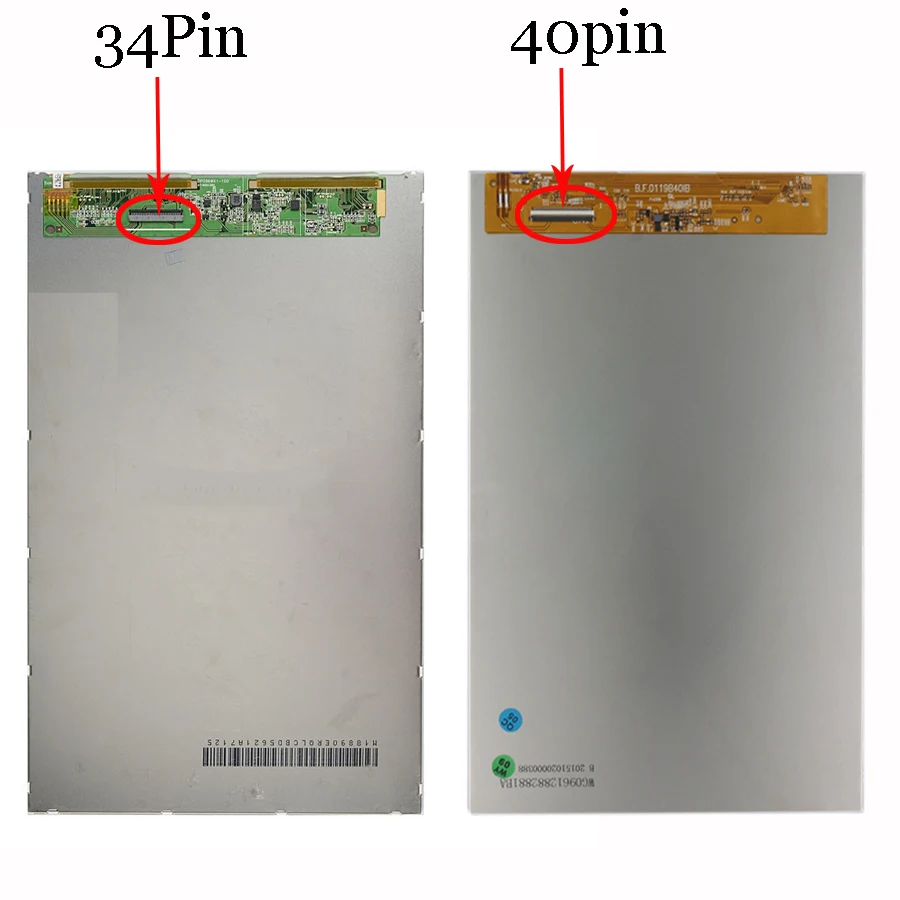 9," 34pin ЖК-дисплей экран матрица для Irbis TZ965 TZ-965 3g планшет внутренний ЖК-экран панель объектив модуль