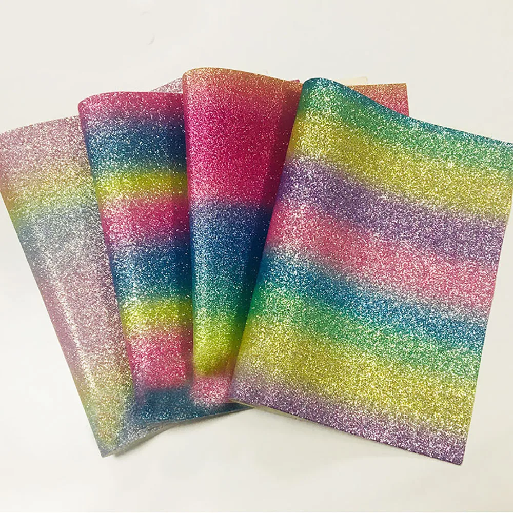Lychee Life 29x21 см блестящие искусственная кожа A4 красочные ПУ ткань DIY Ручная работа швейные принадлежности для одежды украшения