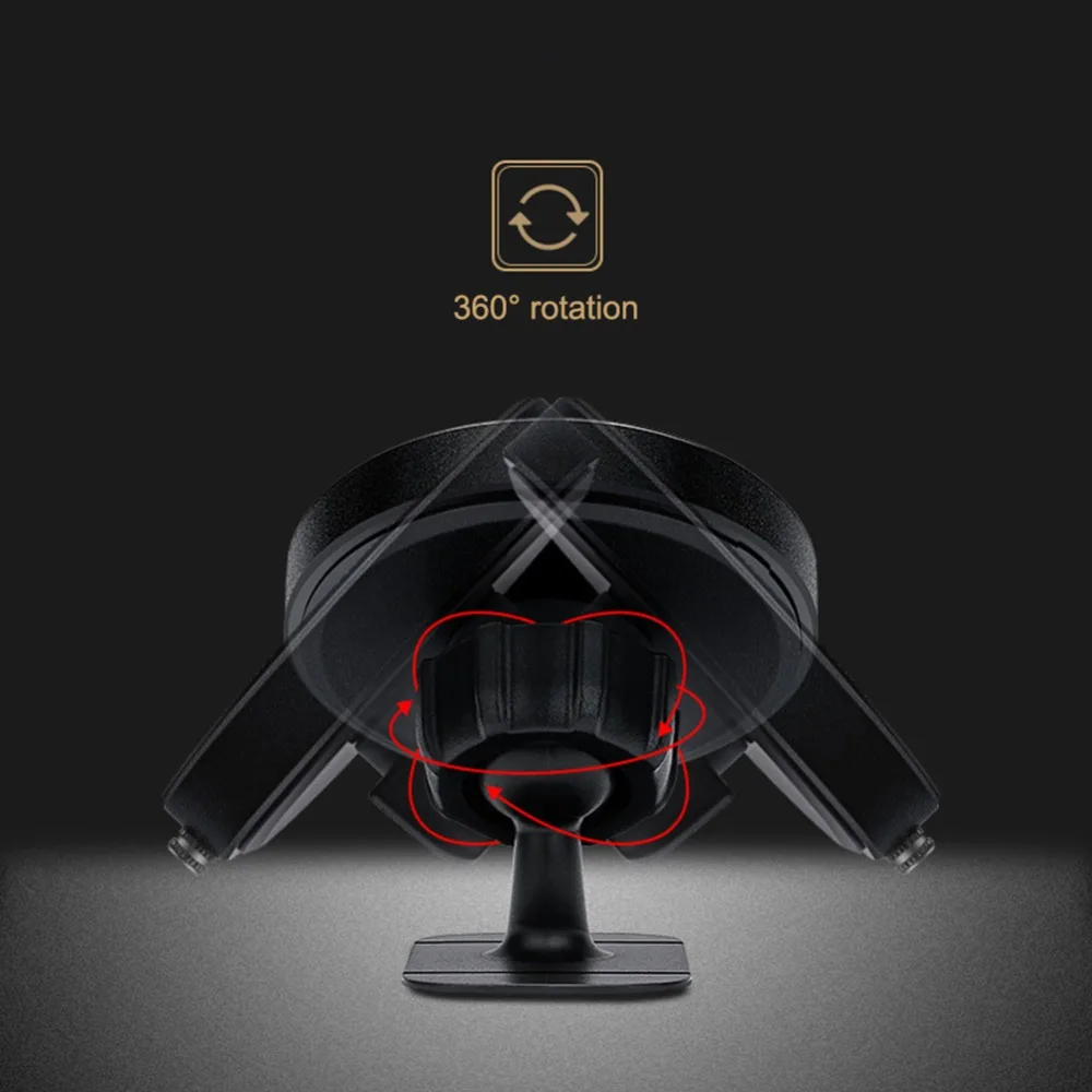 ONEWELL 360 вращающиеся металлические часы магнитный держатель телефона в автомобиль Кронштейн для телефонов gps часы Магнитный кронштейн держатель мобильного телефона